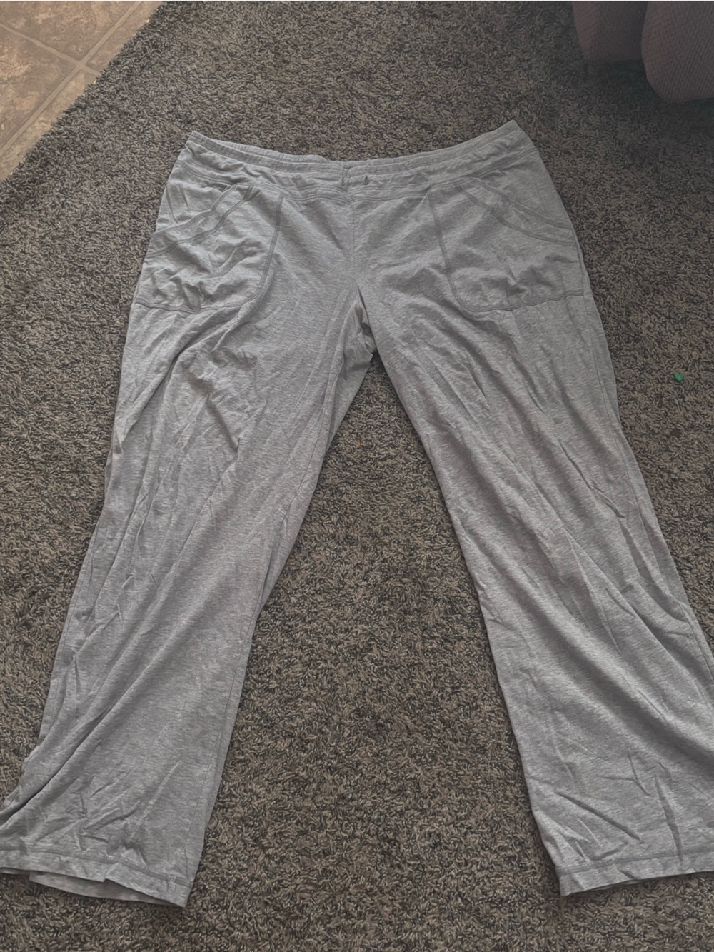 Athletic Works Women's Light Gray Lounge Sleep Pants